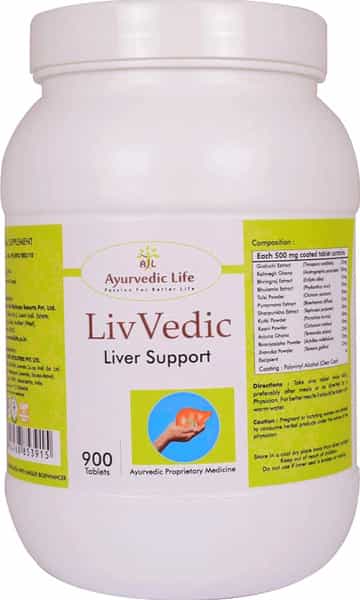 Al-Ayurvedic Life Livvedic - 900 Tablets Pack Of 4