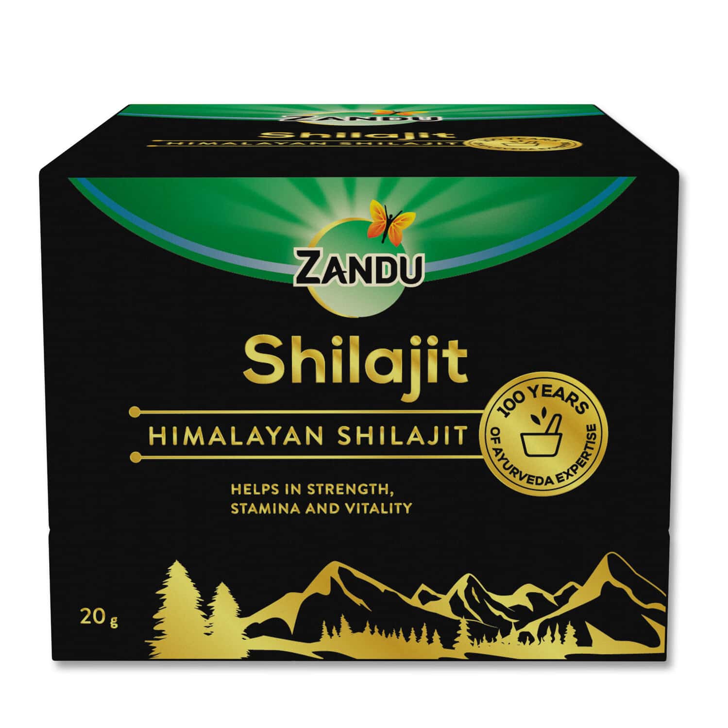 Zandu Himalayan Shilajit Resin 20 Gm
