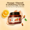 Orange Almond Exfoliating Scrub 100G Pack Of 4