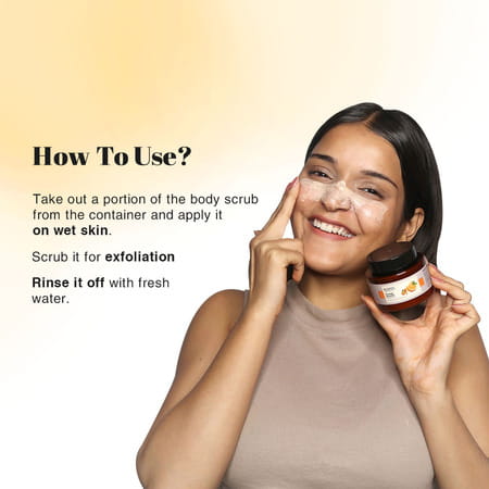 Orange Almond Exfoliating Scrub 100g Pack Of 4