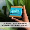Goli Soda All Natural Probiotics Shave Bar - 90 G (Pack Of 1)