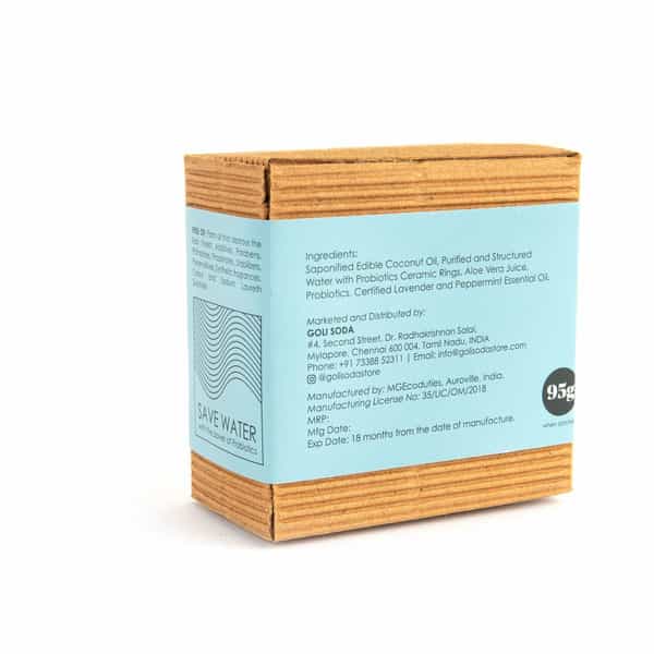 Goli Soda All Natural Probiotics Shave Bar - 90 G (Pack Of 1)