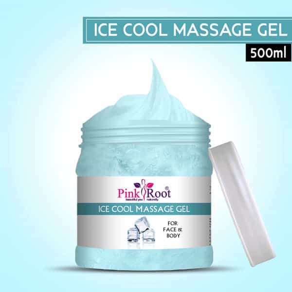 Pink Root Ice Cool Massage Gel For Scars Glowing & Radiant Skin