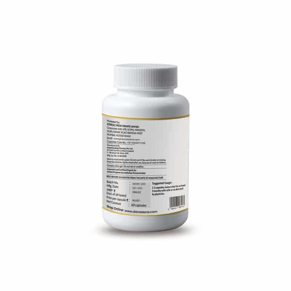 Vaasna Men X Booster Natural Performance & Vitality Support With Added Minerals Capsules 60 No's