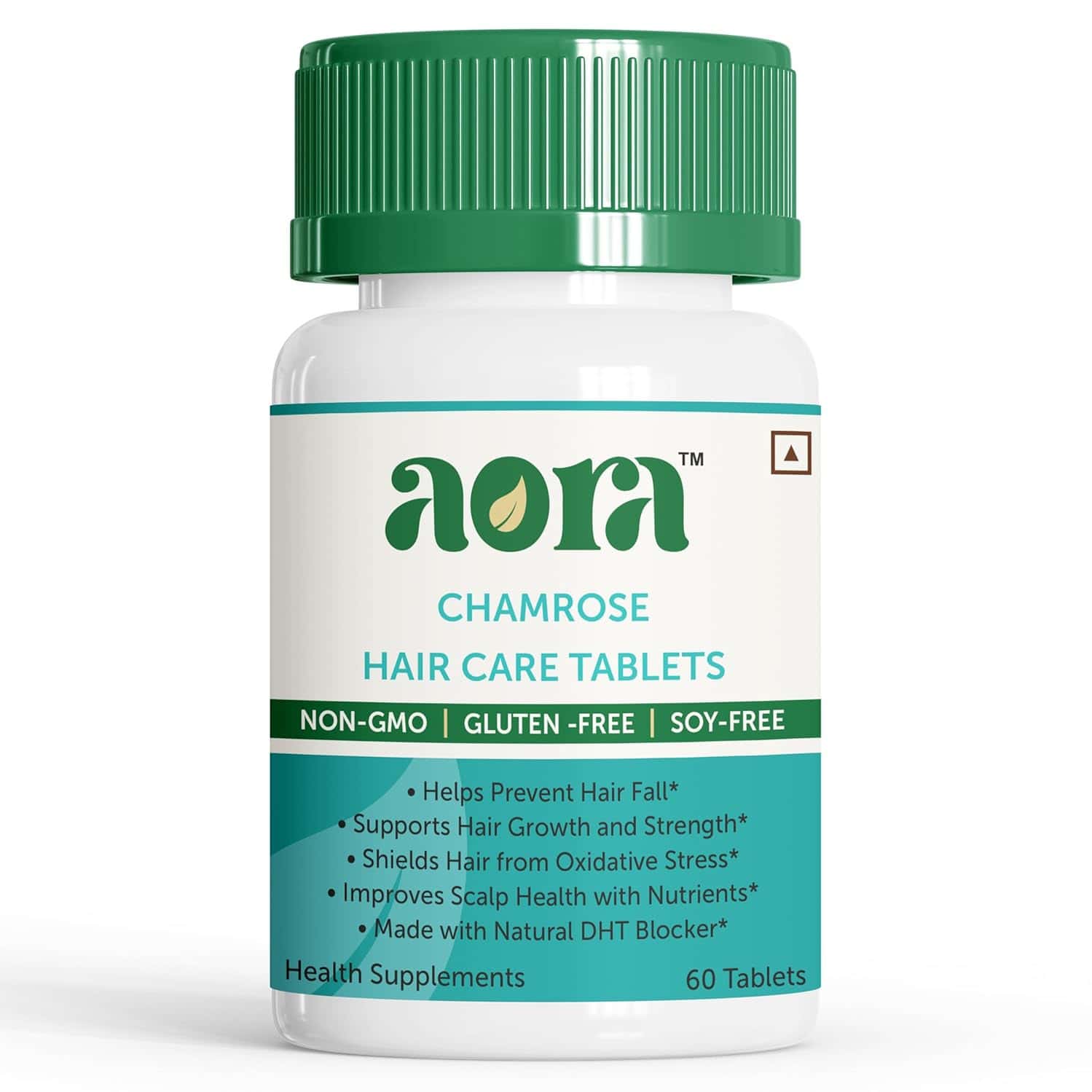 Aora Chamrose Hair Care Tablets With Biotin & Vitamins For Men & Women | 60 Tablets