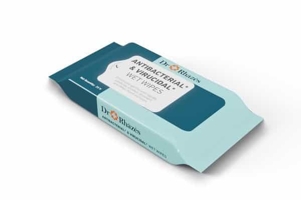 Dr Rhazes Anti Bacterial + Virucidal Wet Wipes (40 Pcs)