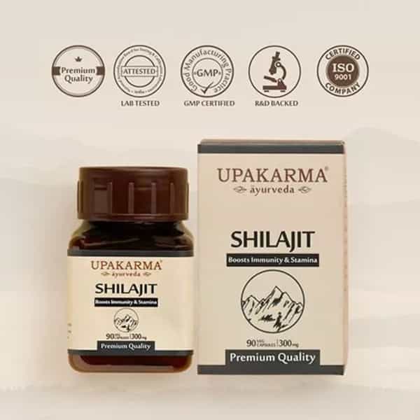 Shilajit Boosts Immunity & Stamina Capsules 90'S