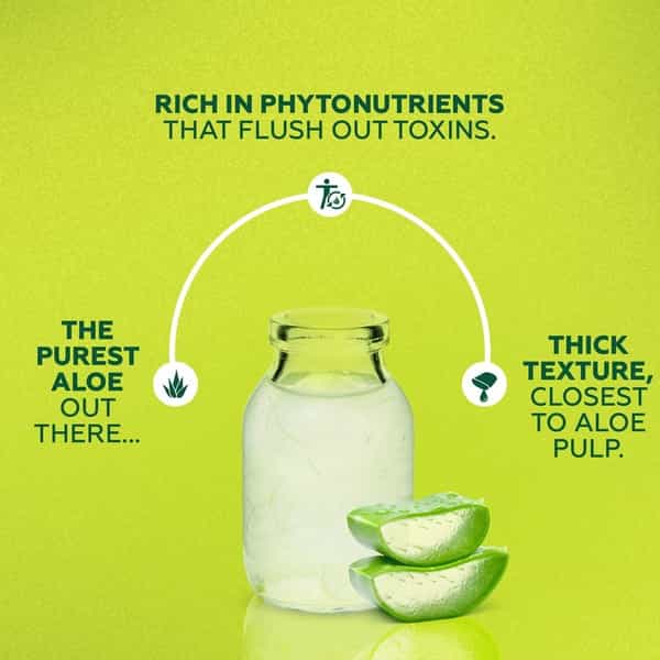 Yoga Bar Aloe Vera Juice (1 L Bottle)