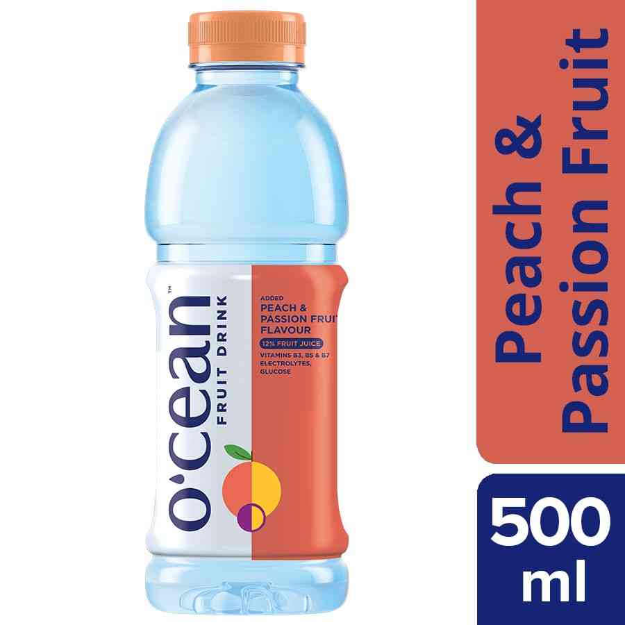 Buy Ocean Peach Passion Fruit Drink Bottle Of 500 Ml Online at Flat 18