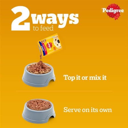 Pedigree Adult Wet Dog Food | Chicken & Liver Chunks In Gravy | 70 G (Pack Of 30)