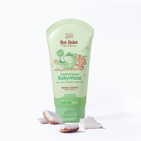 Nat Habit Baby Body Butter- Body Malai | Tender Coconut 120ml