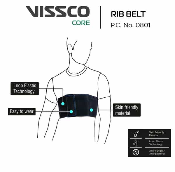 Vissco 5 Rib Belt - Medium