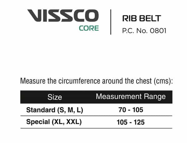 Vissco 5 Rib Belt - Medium