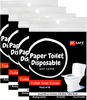 Besafe Forever Disposable Paper Toilet Seat Cover 40 Sheets Black
