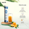 Healthvit N-Acetyl L-Cysteine 600Mg - Sugar Free 10 Effervescent Tablets Orange Flavor