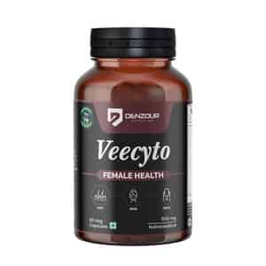 Denzour Veecyto Female Health Supplement For Hair | Skin & Nails|womens Multivitamin|60 Veg Capsules