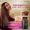 Denzour Veecyto Female Health Supplement For Hair | Skin & Nails|Womens Multivitamin|60 Veg Capsules