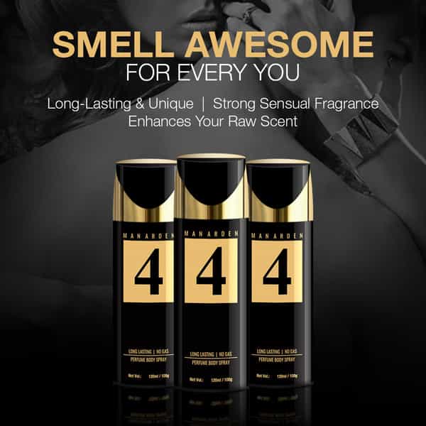 Man Arden #4 Deodorant | No Gas Deo For Men | Long Lasting Ultra Luxury Perfume Body Spray | 120Ml
