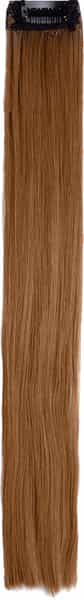 Streak Street Golden Brown Straight Clip-On Strands