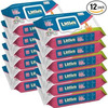 Little'S Soft Cleansing Baby Wipes (80 Wipes | Lid Pack Of 12)
