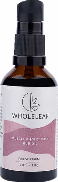 Wholeleaf Muscle And Joint Pain Rub (Cbd)