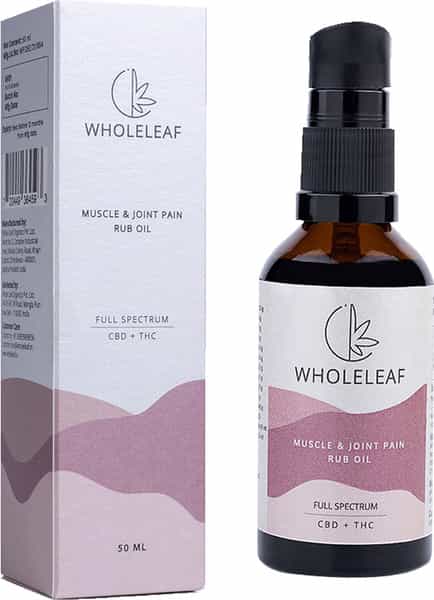 Wholeleaf Muscle And Joint Pain Rub (Cbd)