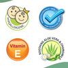 Luvlap Paraben Free Baby Wipes With Aloe Vera With Fliptop Lid (72 Wipes/Pack Pack Of 3)