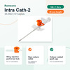 Romsons Intravenous Cannula With Injection Port Non Return Valve Gs3022 18 G 1 No's