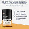 Myfitfuel Triple Strength Omega 3 Fish Oil +Vitamins | 1200Mg (540 Epa 360 Dha) 3X Omega 60 Softgels