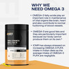 Myfitfuel Triple Strength Omega 3 Fish Oil +Vitamins | 1200Mg (540 Epa 360 Dha) 3X Omega 60 Softgels
