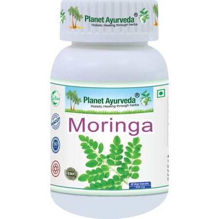 Planet Ayurveda Moringa - 60 Capsules