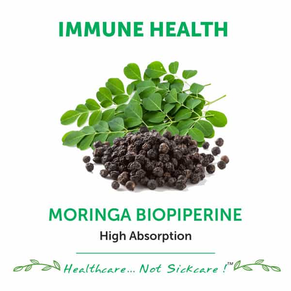 Bliss Welness Moringa Supplement For Immunity Booster|For Men And Women | Vegetarian Tablets