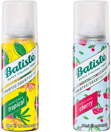 Batiste Value Kit Fruity & Cheeky Cherry Coconut & Exotic Tropical Dry Shampoo - 100ml