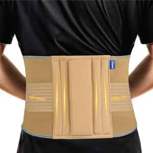 Vissco Sacro Lumbar Belt | Back Support For The Spine|pain Solution For Back & Abdomen-xl (beige)