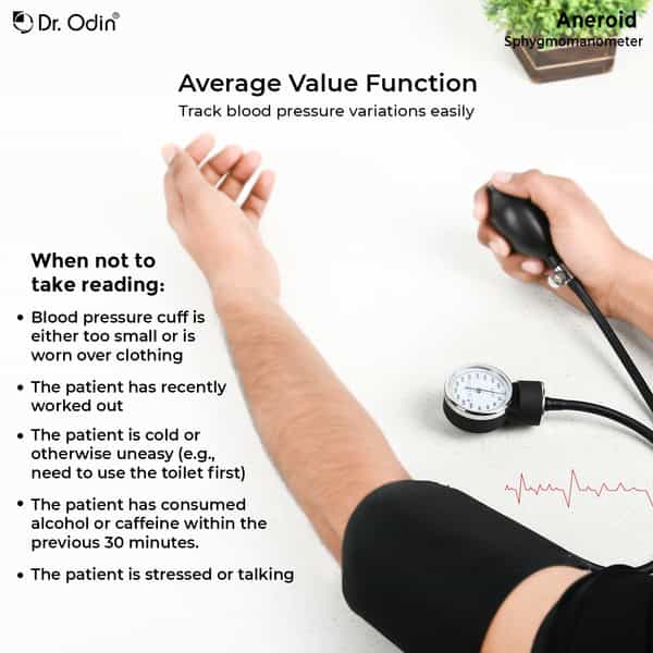 Aneroid Sphygmomanometer Oas102 Without Stethoscope