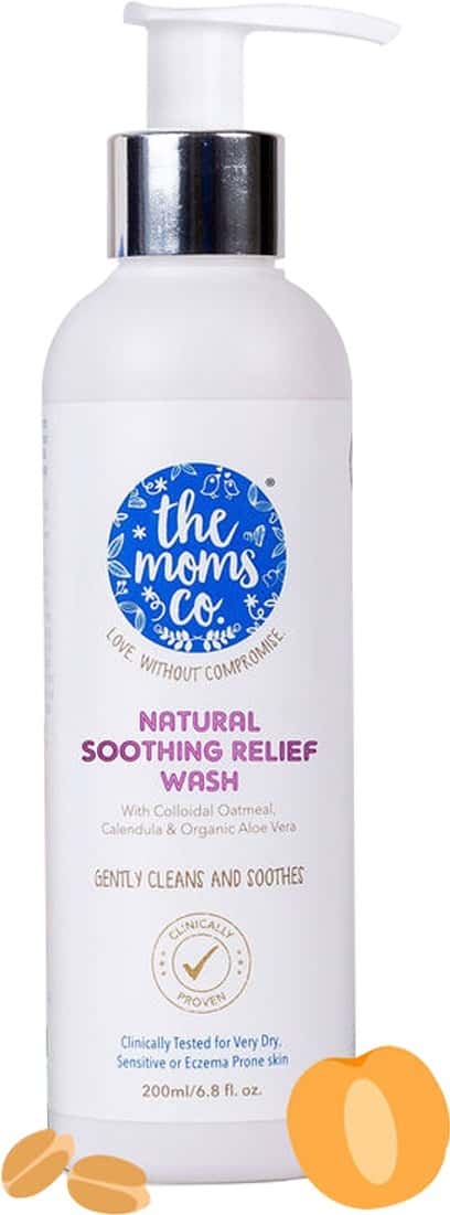 The Moms Co. Natural Sensitive Skin Wash With Oatmeal Calendula & Aloe Vera For Very Dry 200ml