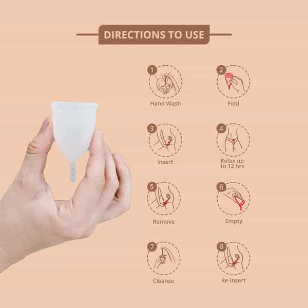 Bbold Menstrual Cups For Women - White - Extra Small