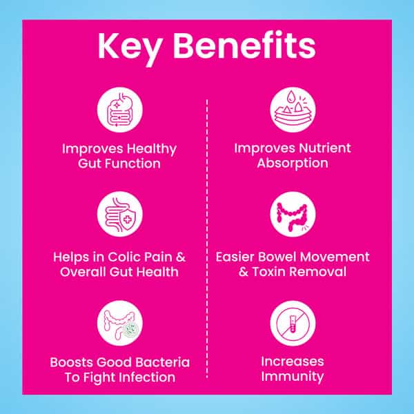 Morepen Intebact Drops 10Bn Probiotics Supplement For Digestive Health - 10 Ml Pack