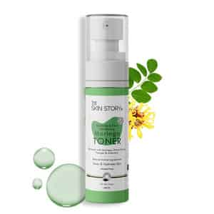 The Skin Story Aloe Vera Moringa Pore Minimizing Face Toner For Moisturizing & Oil Control 100ml