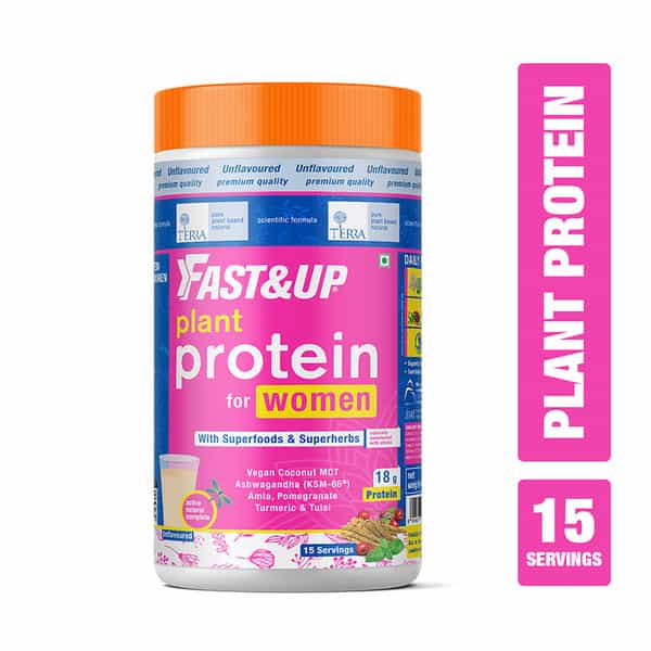 Fast & Up Terra Plant Protein For Women - Superfood -Weight & Hormone Management - 450G