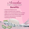Acnedac Antiacne & Antipimple Soap 75 Gm | Aloe & Salicylic Acid (Pack Of 2)