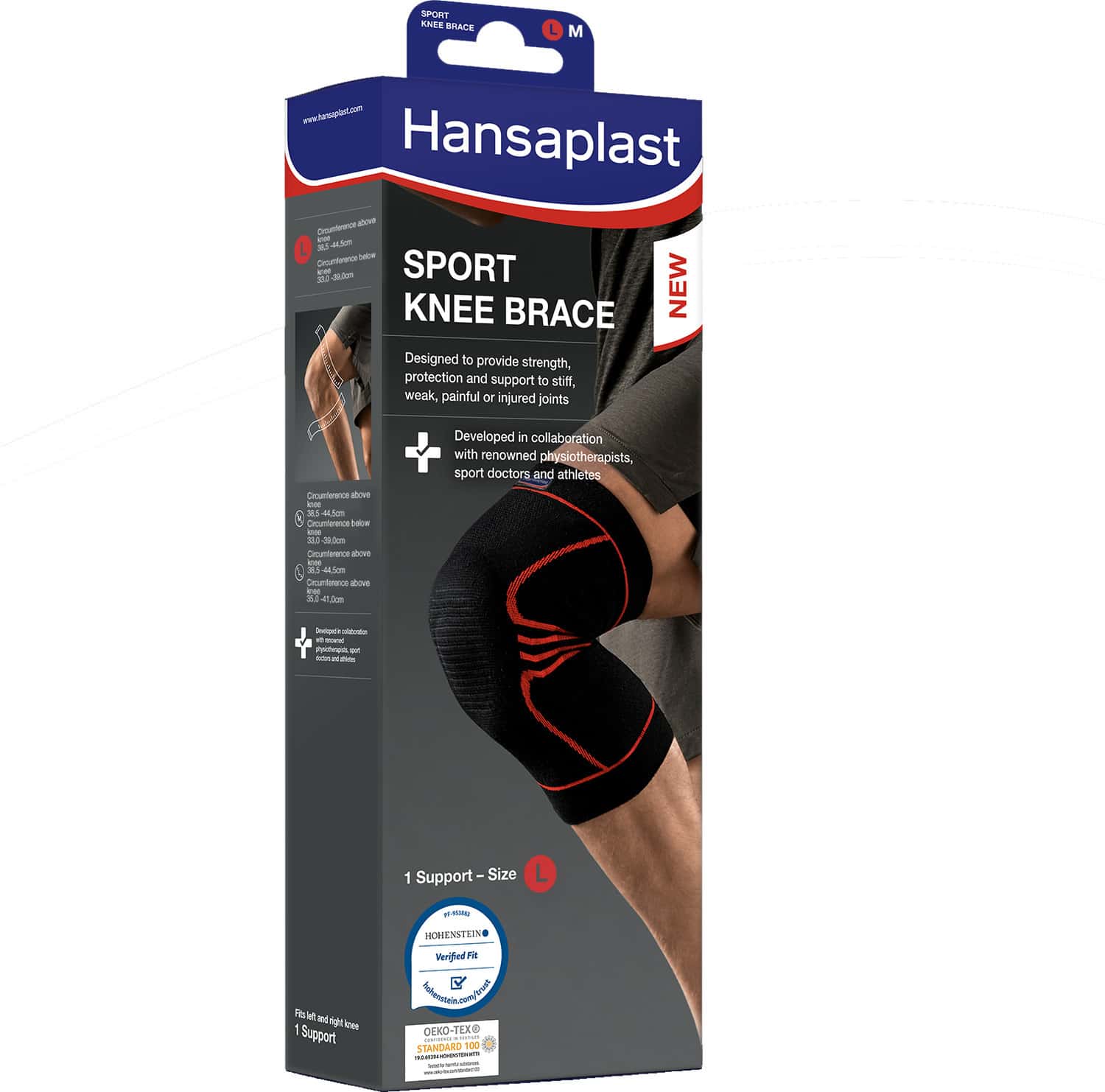 Hansaplast Sport Knee Brace - Large