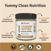 Jus Amazin Creamy Cashew Butter Punchy Pepper -200G|Clean Nutrition|93% Cashewnuts|Dairy Free