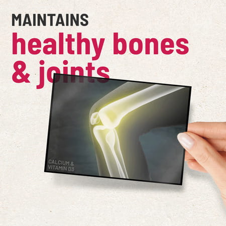 Gynoveda Women 30+ Calcium Vitamin D3 With Magnesium. Sports Workout Recovery - 60 Tablets