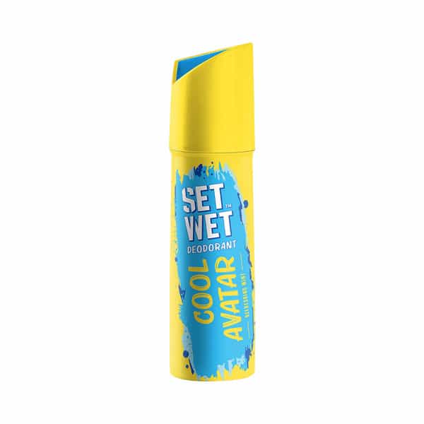Set Wet Deo Cool Avatar Deodorant Spray 150 Ml
