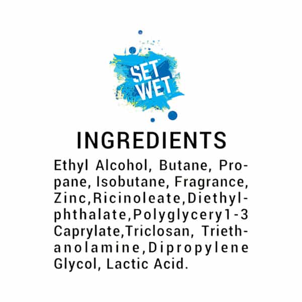 Set Wet Deo Cool Avatar Deodorant Spray 150 Ml