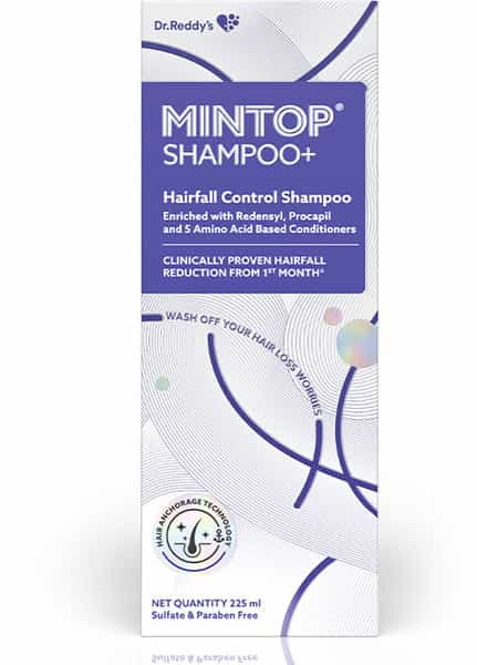 Mintop Shampoo + | For Hairfall Control | 225 Ml