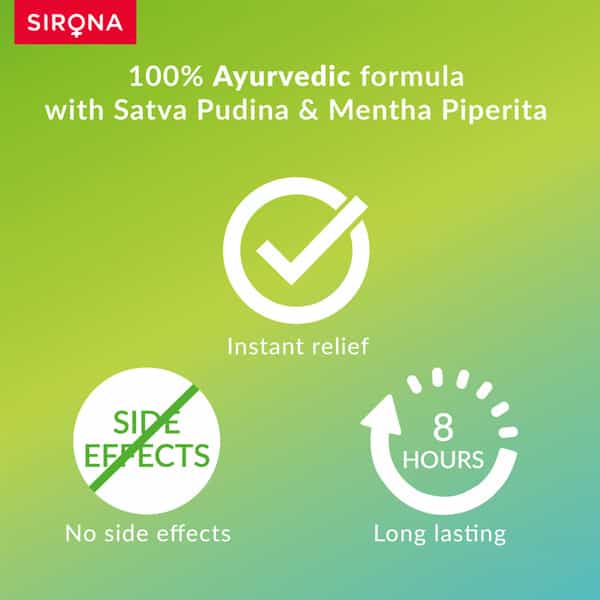 Sirona Teens Period Pain Relief Patches With Hydrogel Properties - 5 Patches