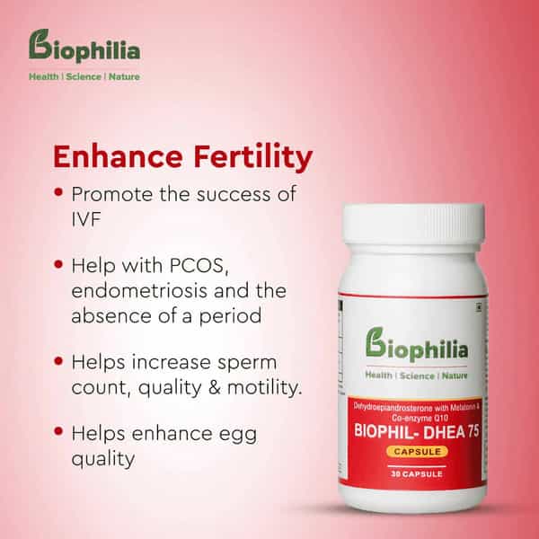 Biophil Dhea 75 Cap 30 Pack
