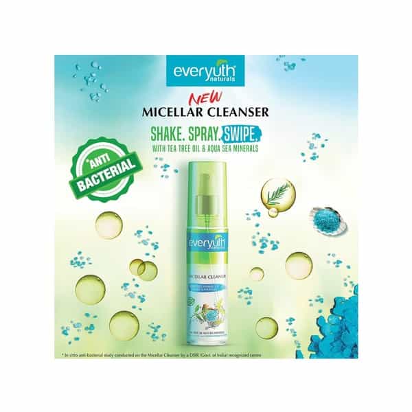 Everyuth Naturals Micellar Cleanser Bottle Of 100 Ml